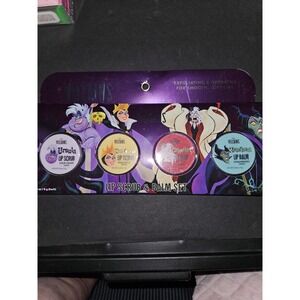 Disney‎ Villains Lip Scrub And Balm Set New